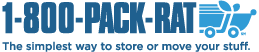 1-800-PACK-RAT logo