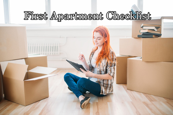 Moving into your First Apartment Checklist