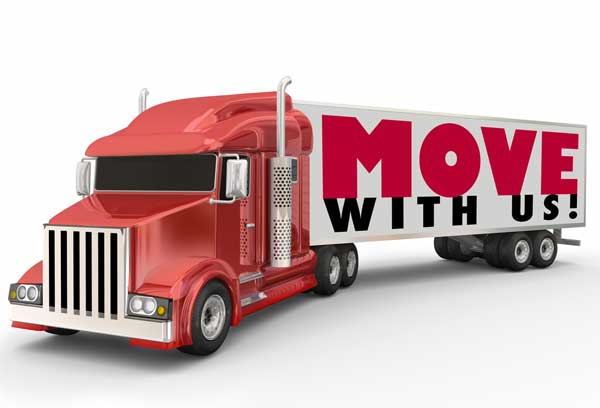 Interstate Moving Company Truck