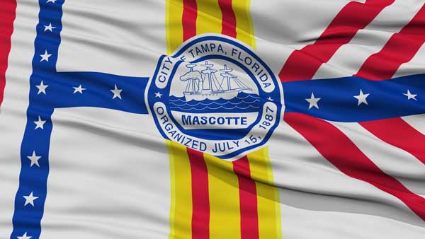 Tampa FL City Flag