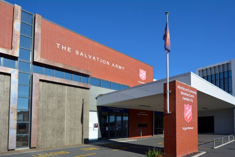 Donating to Salvation Army