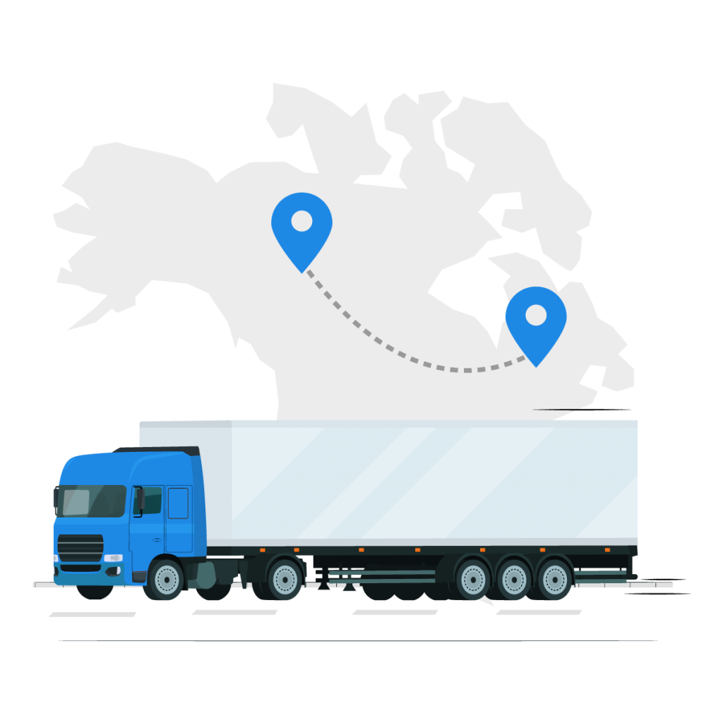 national moving companies truck animated image